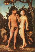 Lucas  Cranach Adam and Eve china oil painting artist